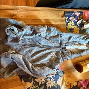 Aeropostale Gray Hooded Jacket